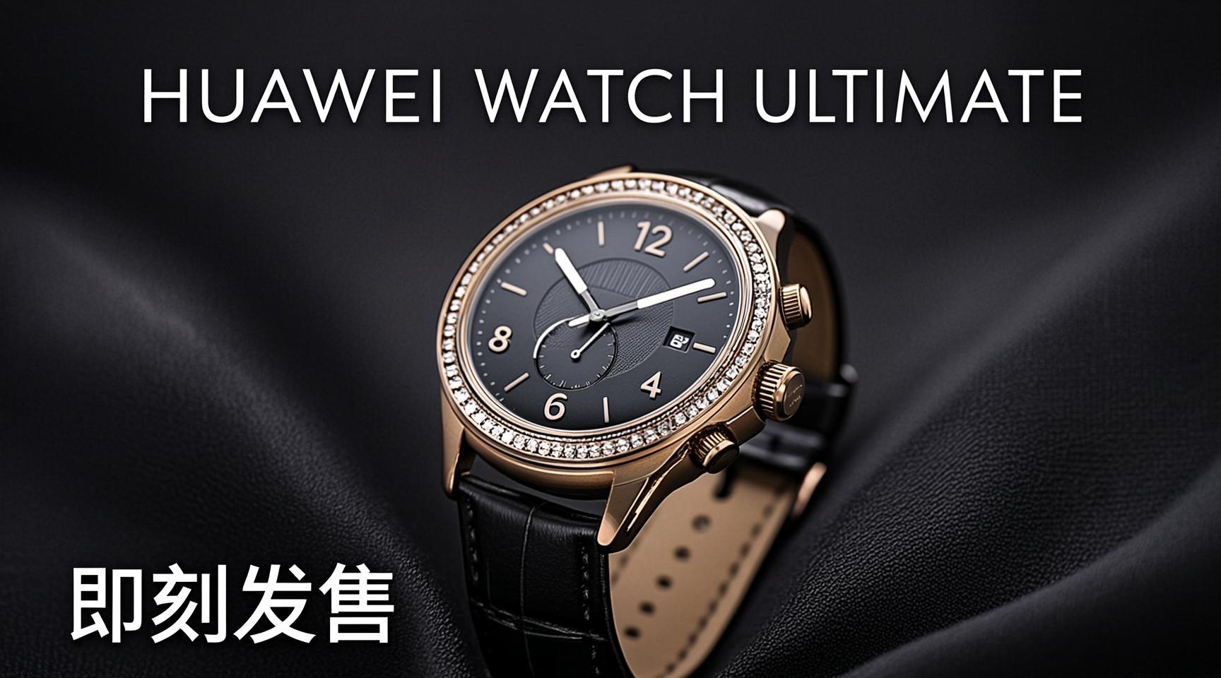 Huawei Watch Ultimate Diamond Edition now available for purchase